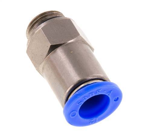 Raccord enfichable 12mm & G3/8'' mâle autobloquant en laiton/PBT 0-10bar (0-145psi)