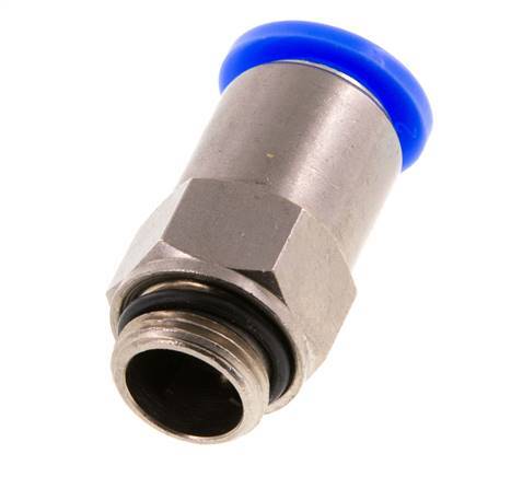 Raccord enfichable 12mm & G3/8'' mâle autobloquant en laiton/PBT 0-10bar (0-145psi)