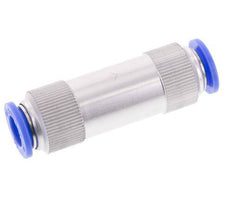 Clapet anti-retour à poussoir 12mm en aluminium 0.2-10bar (3-145psi)