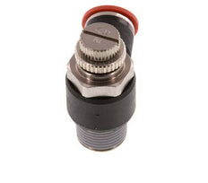 Flow Control Silencer Meter-In Elbow 10 mm - R3/8'' Brass/PA 66