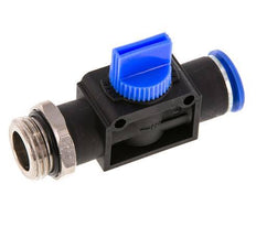 3/2-Way Shut-Off Hand Valve 12 mm - G1/2'' Plastic/Brass Thread-side venting
