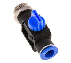 3/2-Way Shut-Off Hand Valve 12 mm - G1/2'' Plastic/Brass Thread-side venting