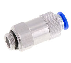 Clapet anti-retour à poussoir 10mm & G3/8'' mâle aluminium 0.2-10bar (3-145psi) Filetage-Tuyau