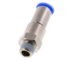 12mm & R3/8'' Quick Swivel Joint Push-In-Male Threads Laiton nickele/PBT NBR rotatif