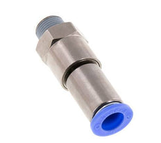 12mm & R3/8'' Quick Swivel Joint Push-In-Male Threads Laiton nickele/PBT NBR rotatif