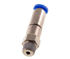 4mm & R1/8'' Quick Swivel Joint Push-In-Male Threads Laiton nickele/PBT NBR rotatif