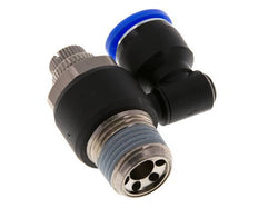Silencieux de contrôle d'écoulement Sortie de compteur rotative 12 mm - R1/2'' Laiton/PA 66