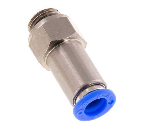 Clapet anti-retour à poussoir 8mm & G1/4'' mâle laiton/PBT 0.2-10bar (3-145psi) filetage de tuyau