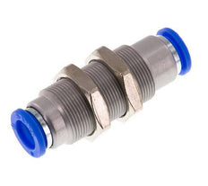 Raccord à Enfoncer 10mm Autobloquant en Laiton/Cloison PBT 0-10bar (0-145psi)