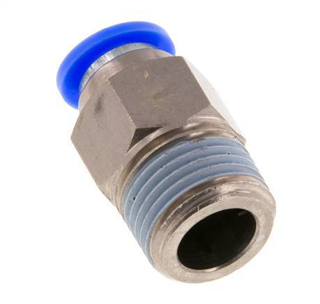 Raccord enfichable 10mm & R1/2'' mâle autobloquant laiton/PBT 0-10bar (0-145psi)