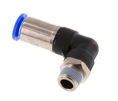 Raccord à Enfoncer 12mm & R3/8'' Mâle Coude Autobloquant en Laiton/PBT 0-10bar (0-145psi)