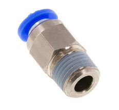 Raccord à Enfoncer 6mm et R1/4'' Mâle Autobloquant en Laiton/PBT 0-10bar (0-145psi) [2 pièces].