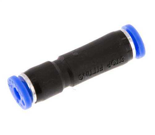 Raccord enfichable 4mm autobloquant en laiton/PBT 0-10bar (0-145psi) [2 pièces].