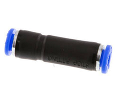 Raccord enfichable 6mm autobloquant en laiton/PBT 0-10bar (0-145psi) [2 pièces].