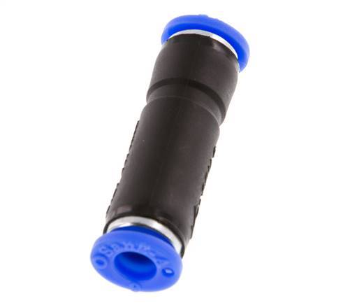 Raccord enfichable 6mm autobloquant en laiton/PBT 0-10bar (0-145psi) [2 pièces].