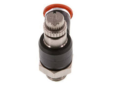Flow Control Silencer Meter-In Elbow 6 mm - G1/8'' Brass/PA 66