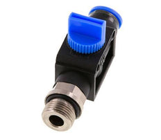 vanne manuelle d'arrêt 3/2 10 mm - G3/8'' plastique/laiton Filetage côté ventilation