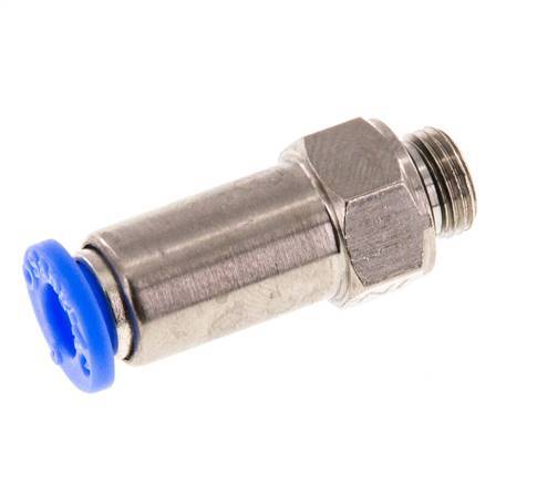 Clapet anti-retour à poussoir 6mm & G1/8'' mâle laiton/PBT 0.2-10bar (3-145psi) Filetage-Tuyau