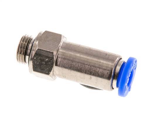 Clapet anti-retour à poussoir 6mm & G1/8'' mâle laiton/PBT 0.2-10bar (3-145psi) Filetage-Tuyau