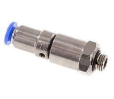 6mm & G1/8'' Quick Swivel Joint Push-In-Male Threads Laiton nickele/PBT NBR Rotatif