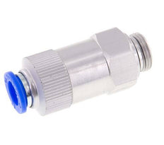 Clapet anti-retour à poussoir 10mm & G3/8'' mâle aluminium 0.2-10bar (3-145psi) Filetage de tuyau