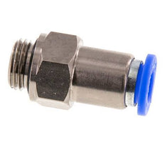 Raccord à Enfoncer 8mm et G1/4'' Mâle Autobloquant en Laiton/PBT 0-10bar (0-145psi) [2 pièces].
