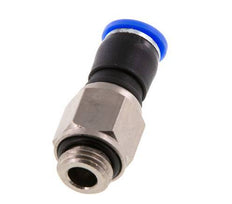 8mm & G1/4'' Joint pivotant Filetages mâles à enfoncer Laiton nickele/PBT NBR Rotatif