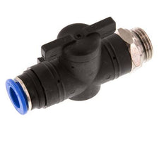 2-Way Straight Ball Valve 12 mm - G1/2'' Plastic/Brass