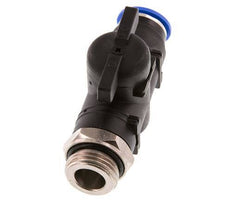 vanne à boule droite à 2 voies 12 mm - G1/2'' plastique/laiton