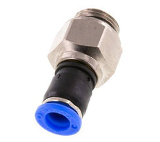 8mm & G3/8'' Joint Tournant Filetages mâles Push-In Laiton Nickele/PBT NBR Rotatif