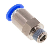 Clapet anti-retour à pousser 8mm et R1/8'' mâle en laiton/PBT 0.2-10bar (3-145psi) Filetage-Tuyau