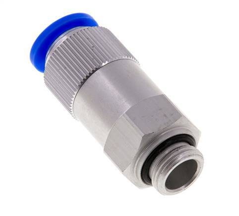 Clapet anti-retour à poussoir 12mm & G3/8'' mâle aluminium 0.2-10bar (3-145psi) Filetage-Tuyau