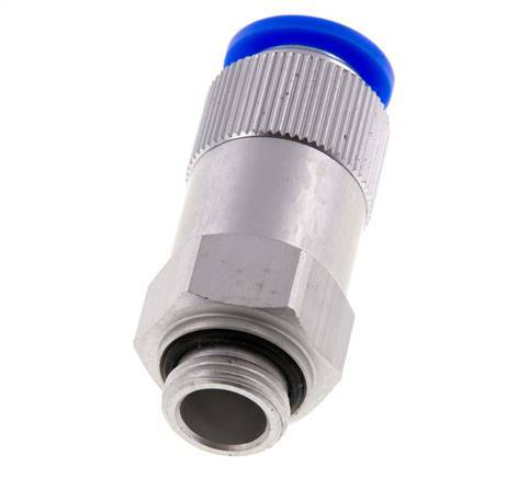 Clapet anti-retour à poussoir 12mm & G3/8'' mâle aluminium 0.2-10bar (3-145psi) Filetage-Tuyau