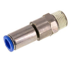 12mm & R1/2'' Quick Swivel Joint Push-In-Male Threads Nickel-Plated Brass/PBT NBR Rotatable