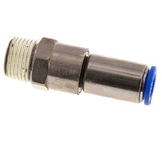12mm & R1/2'' Quick Swivel Joint Push-In-Male Threads Laiton nickele/PBT NBR rotatif