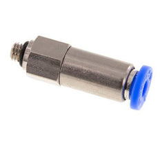 Raccord à Enfoncer 4mm et M5 Mâle Autobloquant en Laiton/PBT 0-10bar (0-145psi)