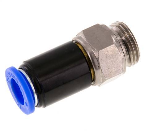 12mm & G1/2'' Joint pivotant Filetages mâles à enfoncer Laiton nickele/PBT NBR Rotatif