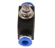 Silencieux de contrôle du débit droit 6 mm laiton/PA 66