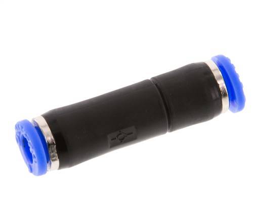 Clapet anti-retour à poussoir 6mm laiton/PBT 0.2-10bar (3-145psi)
