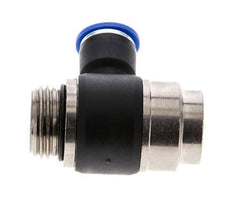 Coude de sortie du compteur du silencieux de contrôle du débit 10 mm - G1/2'' Laiton/PA 66 Vis fendue
