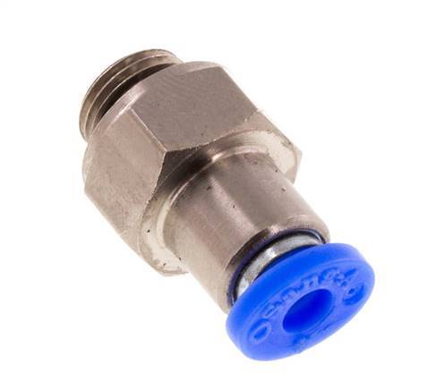 Clapet anti-retour à poussoir 4mm & G1/8'' mâle laiton/PBT 0.2-10bar (3-145psi) filetage de tuyau