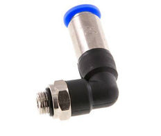 Raccord enfichable 8mm & G1/8'' mâle coude autobloquant laiton/PBT 0-10bar (0-145psi)