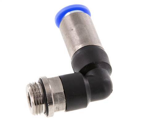 Raccord à Enfoncer 10mm & G3/8'' Mâle Coude Autobloquant en Laiton/PBT 0-10bar (0-145psi)