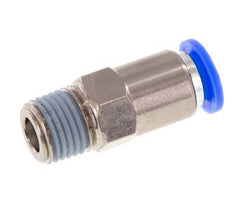 Push-In Check Valve 8mm & R1/4'' Male Brass/PBT 0.2-10bar (3-145psi) Thread-Hose