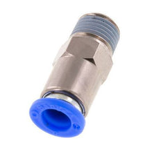 Clapet anti-retour à poussoir 8mm & R1/4'' mâle en laiton/PBT 0.2-10bar (3-145psi) Filetage-Tuyau