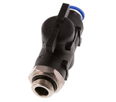 vanne à boule droite à 2 voies 10 mm - G3/8'' plastique/laiton