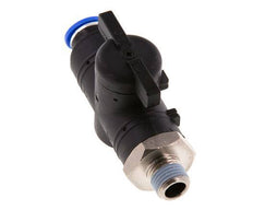 vanne à boule droite à 2 voies 10 mm - R1/4'' Plastique/laiton