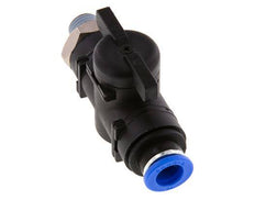 vanne à boule droite à 2 voies 10 mm - R1/4'' Plastique/laiton