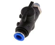 vanne à boule droite à 2 voies 10 mm - R1/4'' Plastique/laiton