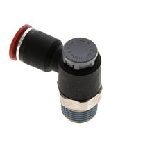 Vanne de régulation de débit Coude d'entrée 12 mm - R1/2'' Laiton/ Contre-écrou PA 66